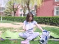 Testing a pelvic floor muscle training equipment 紧致美尻 污老师炎炎