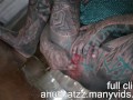 XXL SQUIRT skinny tattoo dread girl teen anal ass to mouth pussy orgasm