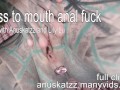 Tattoo dread couple splittet tongue bj ass to mouth anal pussy fuck cumshot