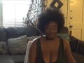 beautiful ebony girlfriend smoking fetish part 3