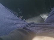 Finger fucked on freeway by tow truck driver