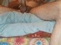Tru Dogg drinking and stroking (edited) Fucking my pillow. Hot tattooed guy
