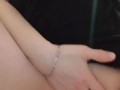 Watch me straddle a  can that's too big for my pussy