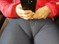Daddy's sexy girlfriend has a nice swollen pussy, erotic cameltoe!! EPIC PUSSY / Shely81 