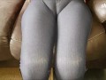 Daddy's sexy girlfriend has a nice swollen pussy, erotic cameltoe!! EPIC PUSSY / Shely81 