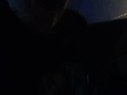 Peeing Outdoors by Candlelight