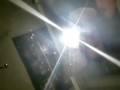 BananaSmashLee in the bathroom mirror teases with tongue
