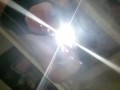 BananaSmashLee in the bathroom mirror teases with tongue
