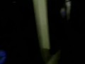 BananaSmashLee in the bathroom mirror teases with tongue