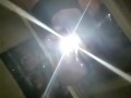 BananaSmashLee in the bathroom mirror teases with tongue