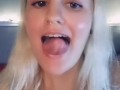 long tongue natural beauty