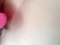 Big pink dildo, tight wet pay snap clip. @CookieBaby2020