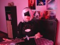 Nier Automata 2B cosplay - hot 18 yo cosplayer anal & Ahegao