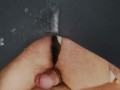 Ginger Redhead Teen Doing Yoga in Sports Bodysuit and Gets Covered with Cum