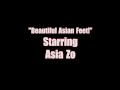 Asian Babe Asia Zo Gives Footjob for FuckedFeet!