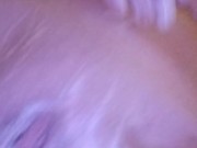 Shower pussy playing brunette