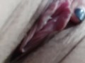 Masturbating my  bushy pinky pussy when i wakew up horny 