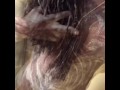 washing my hair