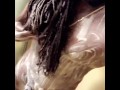 washing my hair