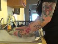 Washing Dishes