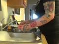 Washing Dishes