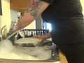 Washing Dishes