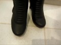 sensual girl Fetish boots Sexy feet, belly sensual (Fantasy of Paula)
