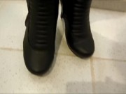 sensual girl Fetish boots Sexy feet, belly sensual (Fantasy of Paula)