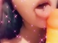Tongue P¡erc¡ng D¡ldo §uck Teaze
