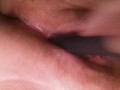 Playing with my new toy in my tight pussy