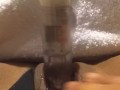 Pussy play and smoking