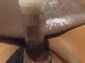 Pussy play and smoking