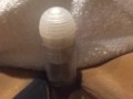 Pussy play and smoking