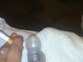 Pussy play and smoking