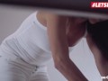 LETSDOEIT - Horny Massage Girl Gets Help Cumming From Spanish Swingers