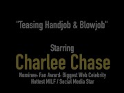 Cock Stroking Cougar Charlee Chase Gives You A Handjob!