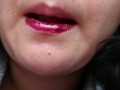 Testing my Lip Gloss on my Dildo [Nature Republic Lip Gloss in 12 Burgundy]