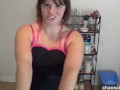 Housewife Apron Handjob - Lela Beryl Jerking Big Dick and Begging For Cum