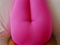 Cum Through My Pink Yoga Leggings Pants | Amazing Butt Big Tits Redhead POV