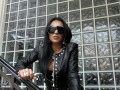 Mistress Kennya: Sunglasses and smoking hot leather Preview