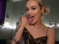 babygirl has a long tongue