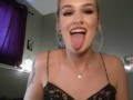 babygirl has a long tongue