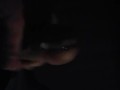 Dark masturbation with cumshot