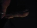 Dark masturbation with cumshot