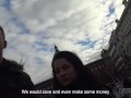 HUNT4K. Prague pickup and passionate sex for cash with hot brunette