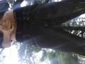 Memorial day in the park! Outside risky public hot tattooed guy w big dick!