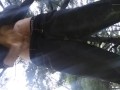 Memorial day in the park! Outside risky public hot tattooed guy w big dick!