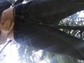 Memorial day in the park! Outside risky public hot tattooed guy w big dick!
