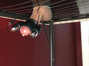 Hands Free Vibrator MASSIVE Orgasm (OOZING PRECUM)