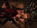 skyrim Two worms fuck Alexstrasza